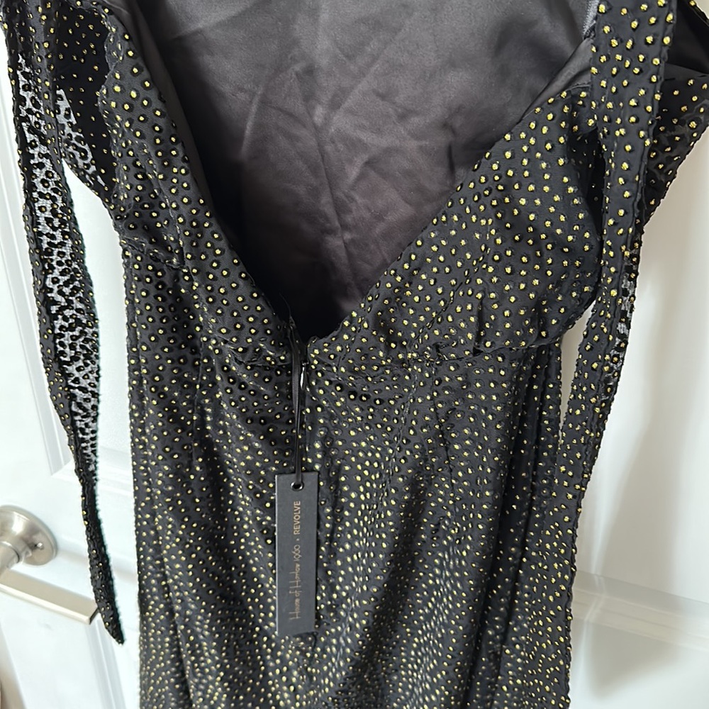 ✨️NWT House of Harlow 1960 x REVOLVE Sana Jumpsuit, Noir, M - Picture 8 of 11